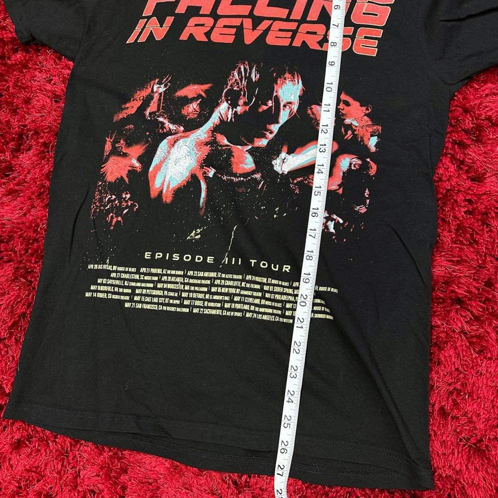 Falling In Reverse Episode 3 Shirt Tour Dates Brand Album Small - Picture 4 of 5